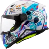 Capacete LS2 KID Next Level Branco Brilhante