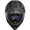 Capacete LS2 PIONEER II Preto Mate