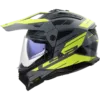 Capacete LS2 PIONEER II Namib Cinza Amarelo Hi-Vis Mate