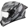 Capacete LS2 RAPID III Xtrem Preto Cinza Mate
