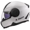 Capacete LS2 SCOPE II Branco Brilhante