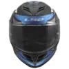 Capacete LS2 STORM III Komai Preto Azul Mate