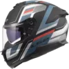 Capacete LS2 STREAM II Vintage Preto Petróleo Mate