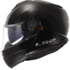 Capacete LS2 STROBE II Preto Brilhante