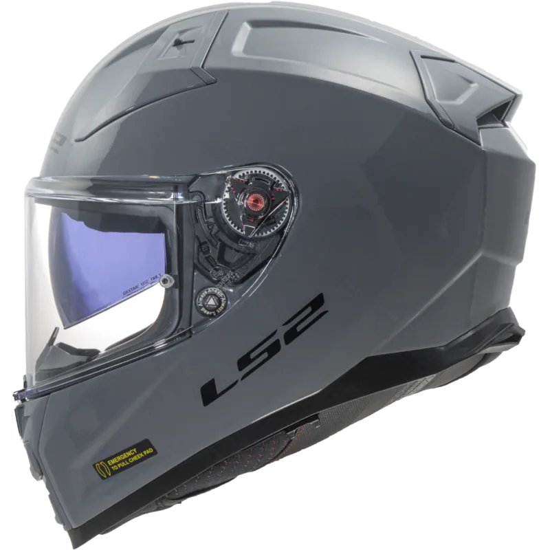 Capacete LS2 VECTOR II Cinza Nardo Brilhante