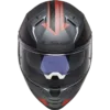 Capacete LS2 VECTOR II Splitter Titânio Mate