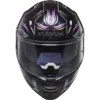 Capacete LS2 VECTOR II Tropical Preto Branco Brilhante