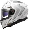 Capacete LS2 VECTOR II Alizer Branco Prateado Mate