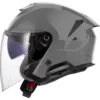 Capacete LS2 VERSO II Cinza Nardo Brilhante