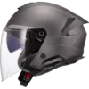 Capacete LS2 VERSO II Titânio Mate