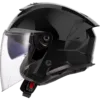 Capacete LS2 VERSO II Preto Brilhante
