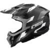 Capacete LS2 X-FORCE Phantom Preto Cinza Mate